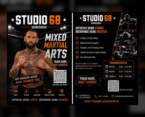 Mixed Martial Arts MMA Training im Studio68 Heddesheim