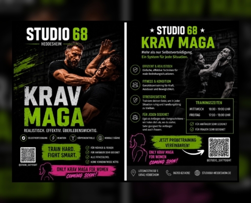 Krav Maga Selbstverteidigung im Studio68 Heddesheim